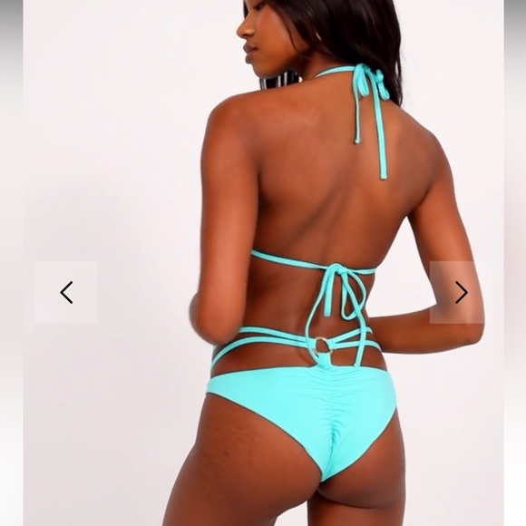 Beach Bunny Swimwear - GunPowder Bikini Bottom - New with Tag🏷️ - XSMALL - Sefm - Picture 15 of 16